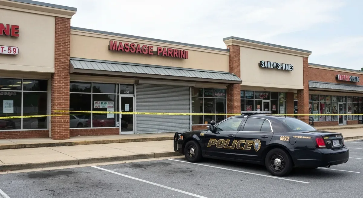 Cảnh sát Sandy Springs đóng cửa 4 tiệm massage, bắt giữ 3 người trong chiến dịch chống mại dâm