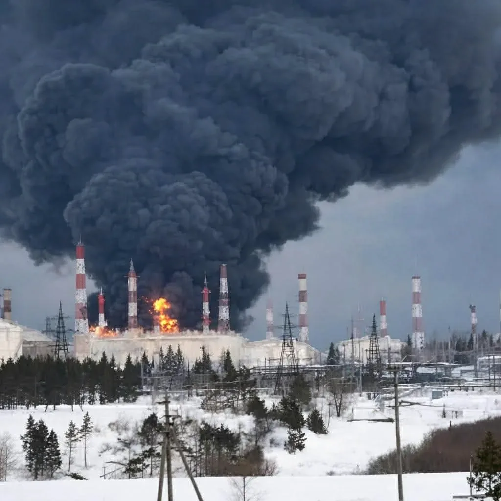 Cháy tại trạm bơm dầu Kaleykino ở Tatarstan sau vụ tấn công bằng drone