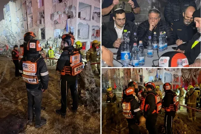 Hơn 100 người Israel bị thương sau đợt tập kích tên lửa của Iran sát trung tâm hạt nhân Dimona