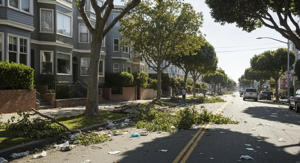 Khu dân cư San Francisco ngổn ngang sau sự kiện đua xe Red Bull, cư dân phẫn nộ