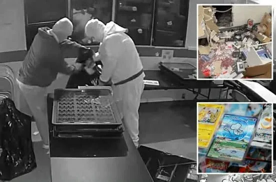 Nhóm trộm đào tường đột nhập tiệm thẻ bài Pokémon tại Anaheim, cuỗm gần 200.000 USD