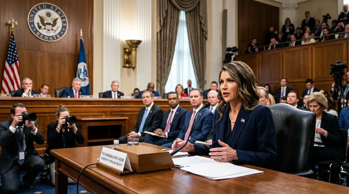 Thượng viện Mỹ mở phiên điều trần với Bộ trưởng An ninh Nội địa Kristi Noem